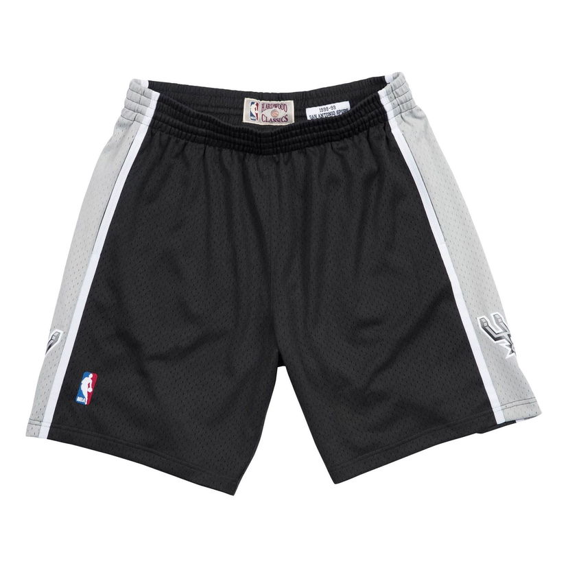 Shorts Mitchell & Ness Mitchell & Ness Spurs 1998-99 Swingman Shorts Sort | SMSHGS18251-SASBLCK98