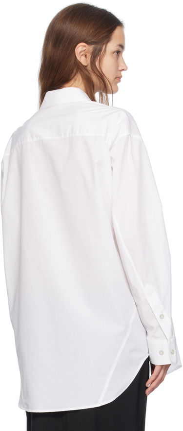 Skjorte Helmut Lang Helmut Lang Apex Women's Blouse Hvid | O06HW599, 2