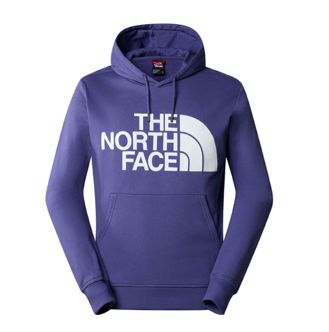 Sweatshirt The North Face Standard Men's Hoodie Cave Blue Lilla | NF0A3XYDI0D, 0