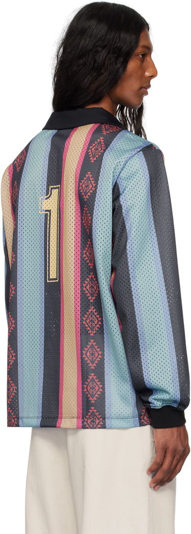 Jersey Andersson Bell Andersson Bell Navajo Stripe Long Sleeve Polo Flerfarvet | atb1297m, 2