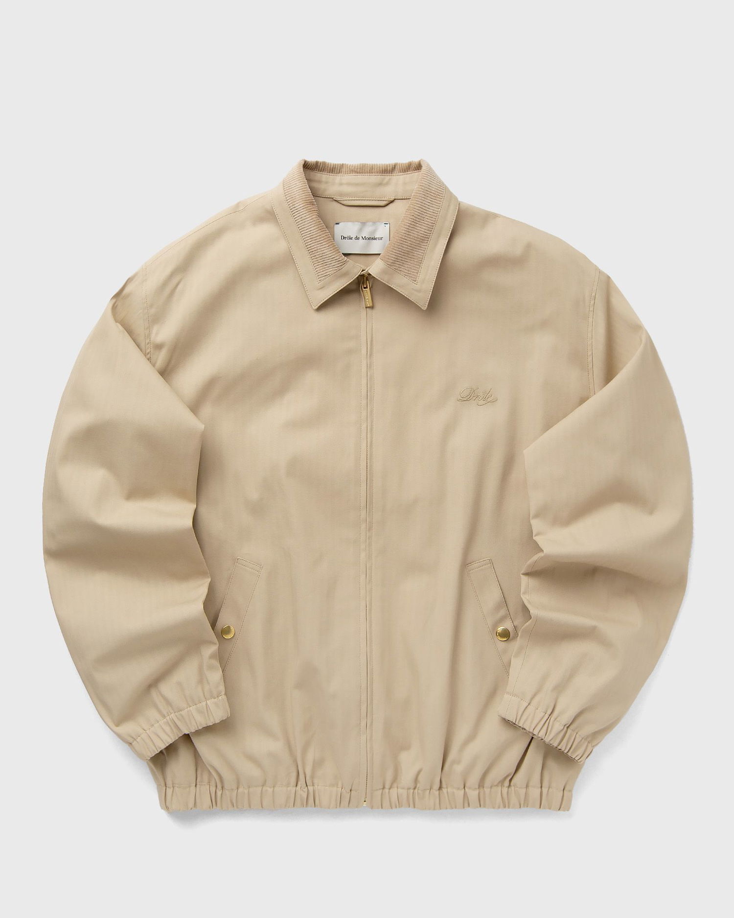 Jakke Drôle de Monsieur Drole de Monsieur Blouson Jacket Beige | PERM-JT180-CO206-BG, 0