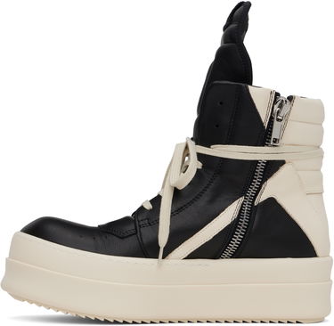 Sneakers og sko Rick Owens Rick Owens Hollywood Mega Bumper Geobasket Sort | RU01E5868 LCO, 2