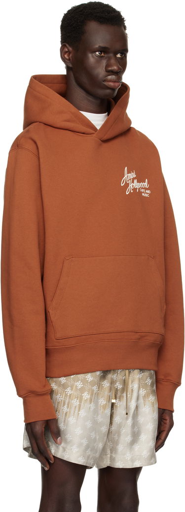Sweatshirt AMIRI Amiri Hollywood Hoodie Brun | AMJYHD1104, 1