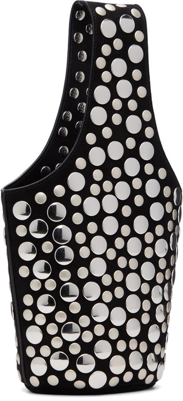 Mulepose Khaite KHAITE Livia Studded Suede Tote Sort | H2031-849, 1