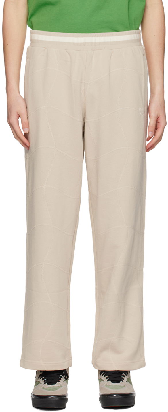 Joggingbukser Dime Off-White Wave Sweatpants Beige | DIMESP2436CRE