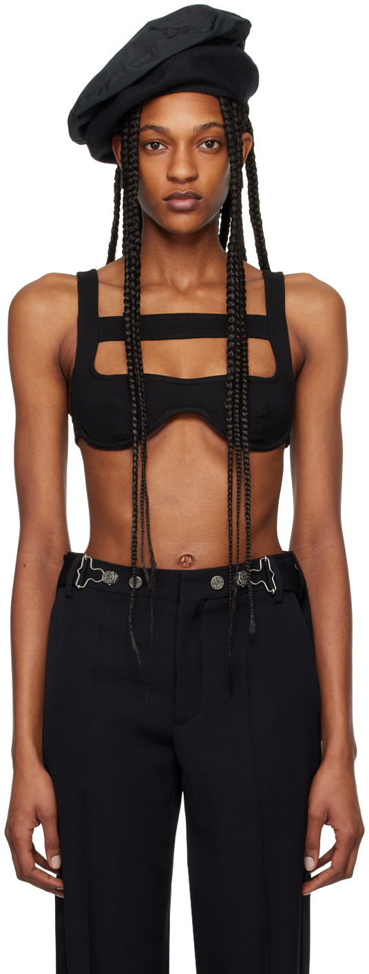 Bh Jean Paul Gaultier Gaultier Harness Bra Sort | 24/25-F-SG030-J053-00