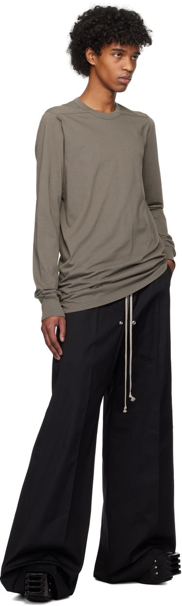 T-shirt Rick Owens Rick Owens Hollywood Level Long Sleeve T-Shirt Grøn | RU01E5266 JA, 3