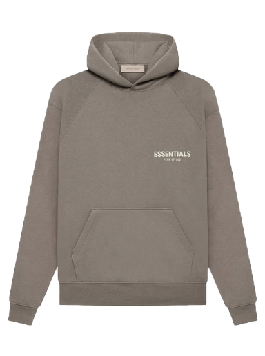 Sweatshirt Fear of God Essentials Desert Taupe Hoodie Grå | 192BT212056F