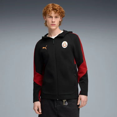 Jakke Puma Galatasaray EVOSTRIPE Hooded Jacket Sort | 782902-05, 2