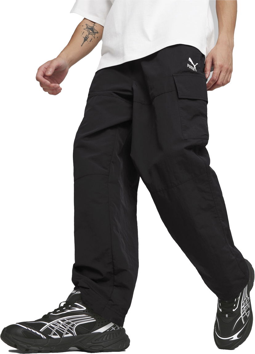 Bukser og jeans Puma Classics Cargo Hose Schwarz F01 Sort | 624260-01