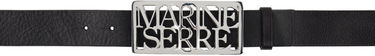 Bælter Marine Serre Marine Serre Logo Belt Sort | ULG006, 0