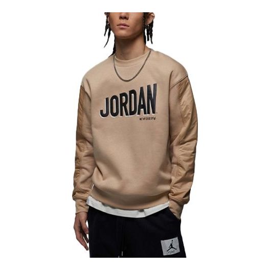 Sweatshirt Jordan Flight MVP Hoodie Beige | DV7589-277, 0