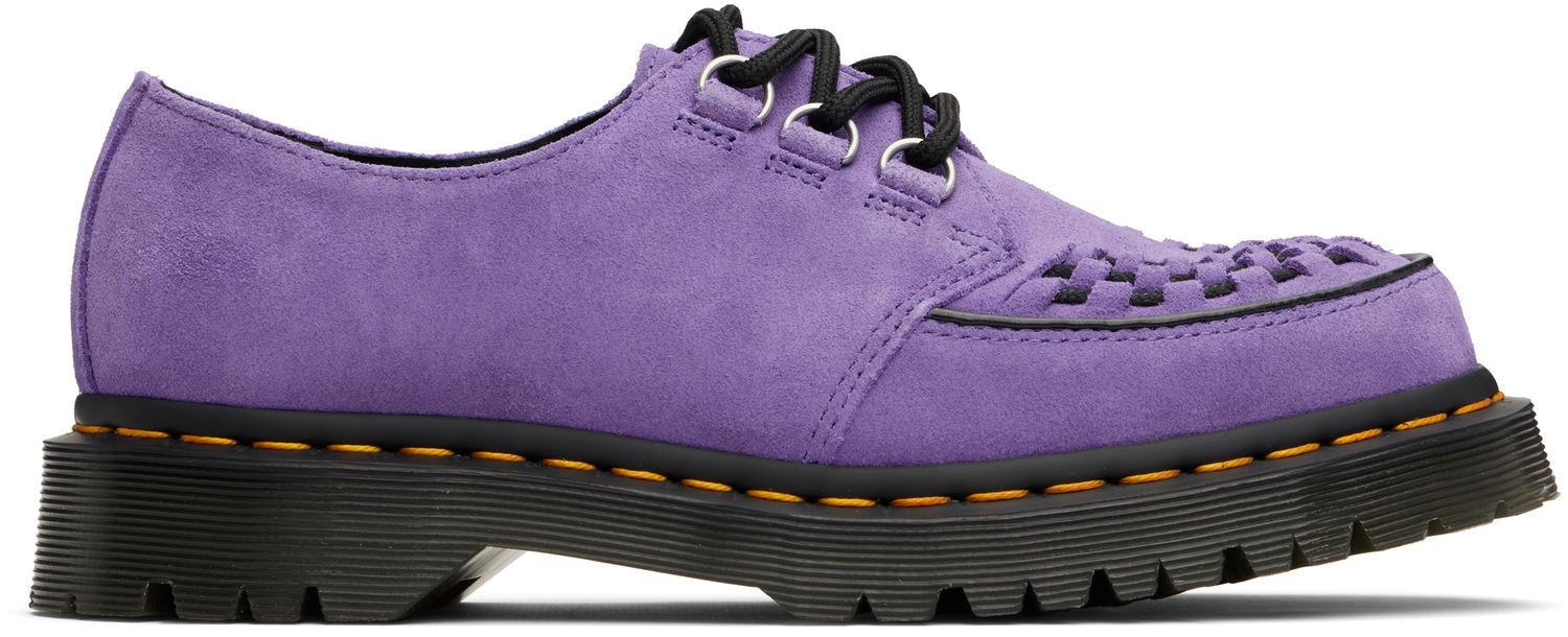 Tøj Dr. Martens Ramsey Woven Suede Creepers Lilla | 40572500, 0