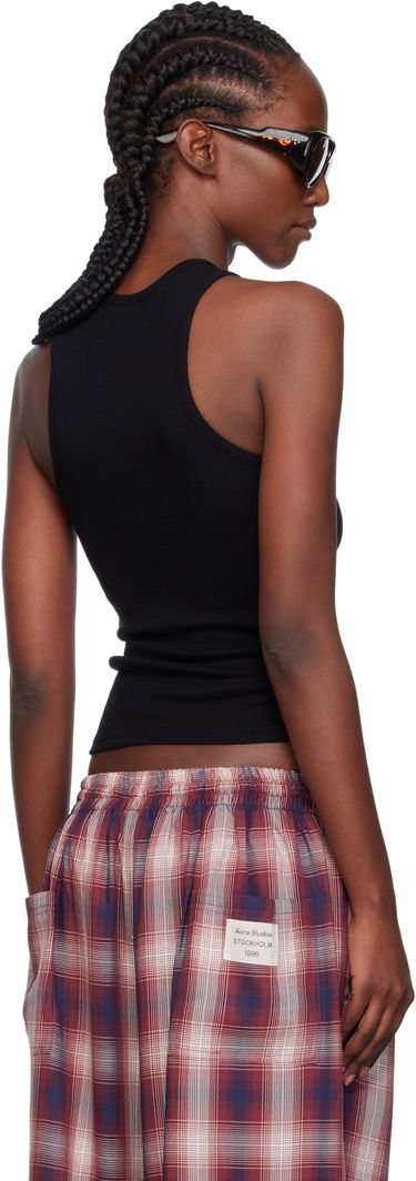 Tanktop Vivienne Westwood Vivienne Westwood 90s Ribbed Tank Top Sort | 3G01003Z-J009C-, 2