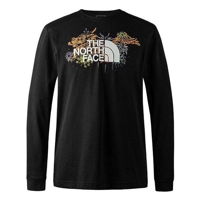 T-shirt The North Face Graphic Long Sleeve Shirt Sort | NF0A89U3-JK3, 0