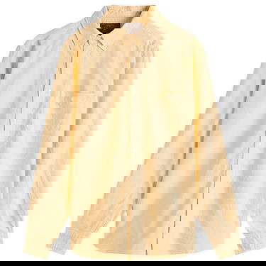 Skjorte BEAMS Beams Plus Button Down Oxford Shirt, Size Medium Gul | 3811-0011-139-55, 0