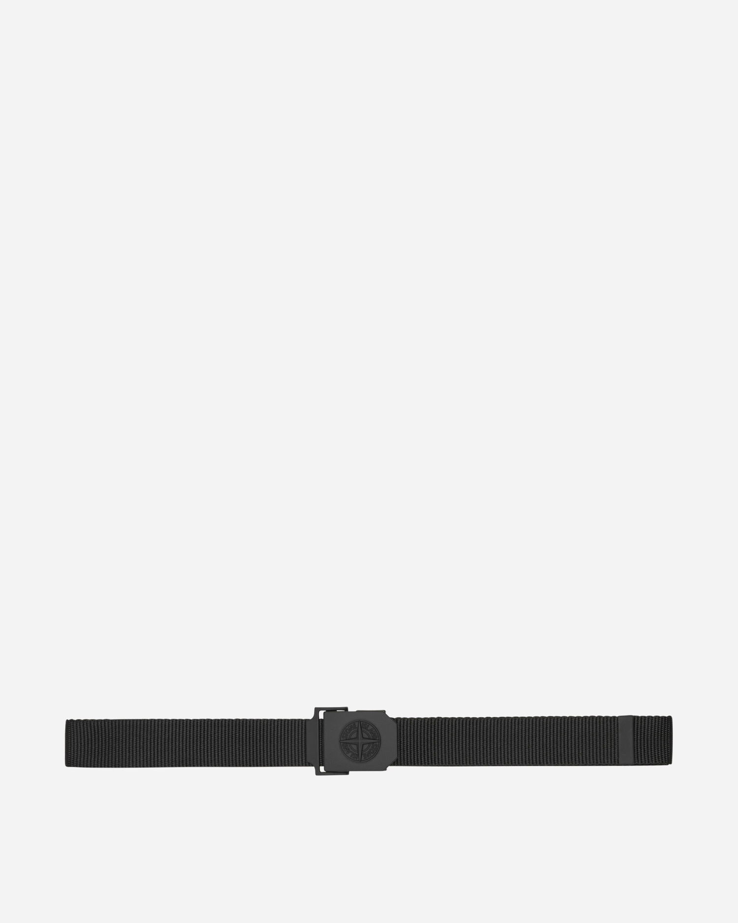Bælter Stone Island Logo Belt Sort | 801594071 A0029, 1