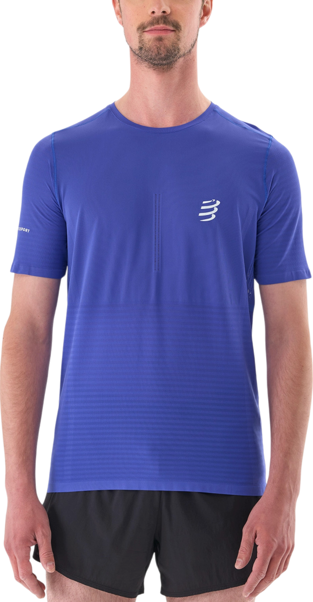 T-shirt Compressport Compressport Pro Racing SS T-Shirt Blå | atsm3615-atsm3615052