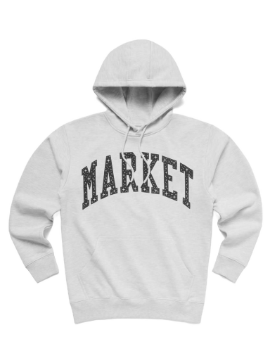 Sweatshirt MARKET Arc Puff Hoodie Grå | 397000194/0016