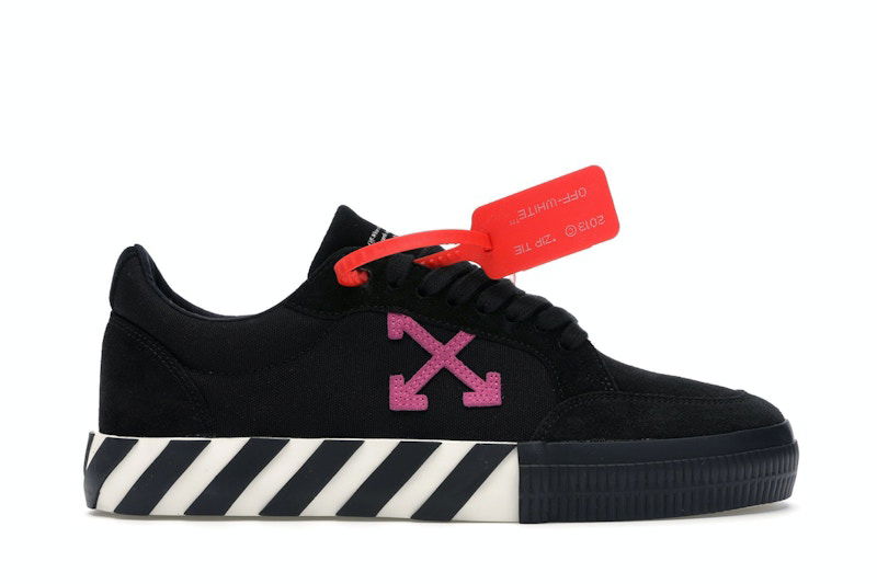 Sneakers og sko Off-White Vulc Low Black Fuchsia Sort | OMIA085E19C210471028, 0