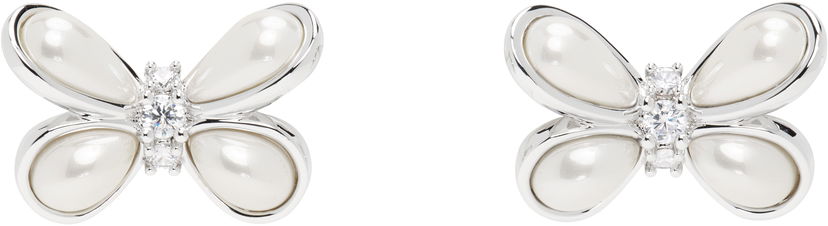 Øreringe SHUSHU/TONG YVMIN Edition Pearl Butterfly Earrings Hvid | 24712WHT00DN2