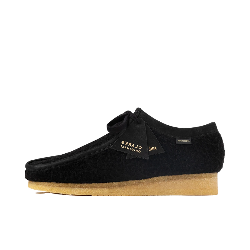 Sneakers og sko Clarks Wallabee Casentino Wool Sort | 26160882
