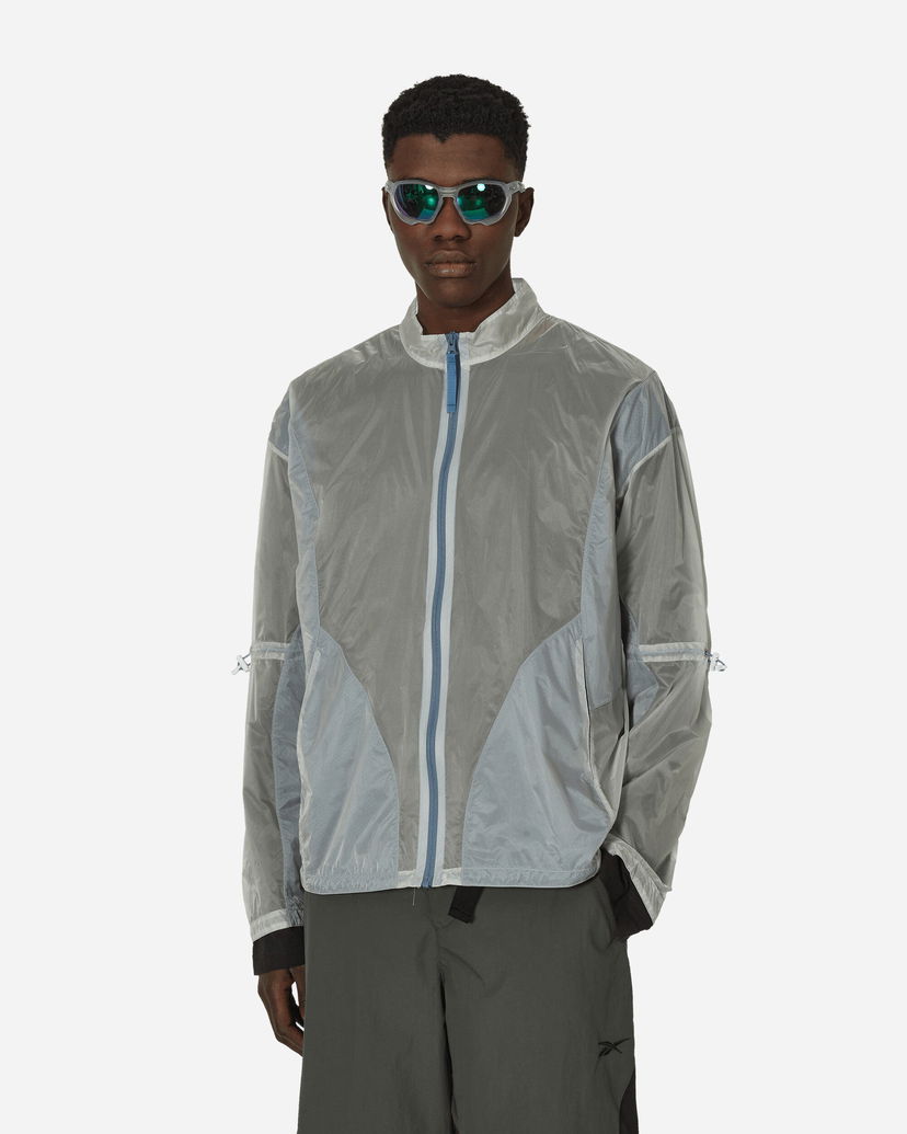 Jakke Reebok See Through Jacket Crystal Blue Grå | RMEA006C99FAB001