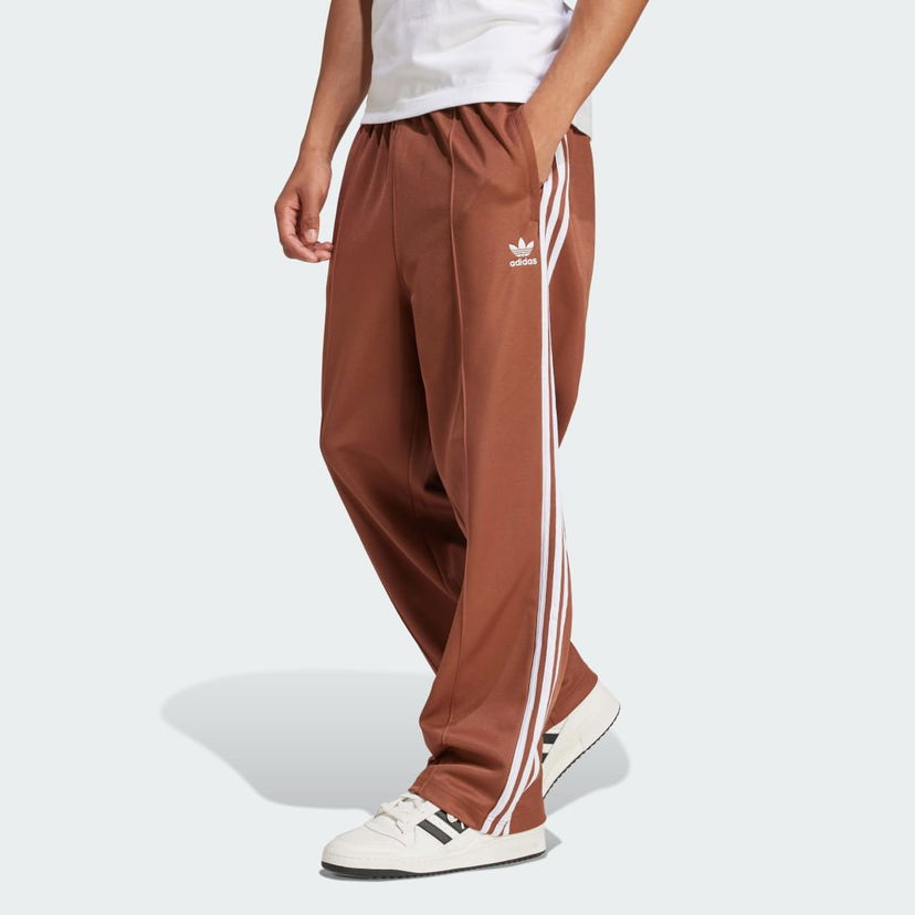 Joggingbukser adidas Performance Baggy Fit Firebird Sweatpants Brun | IZ2476