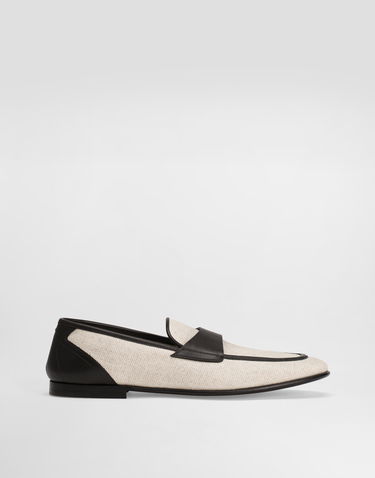 Tilbehør Dolce & Gabbana Dolce & Gabbana Salt&pepper and Nappa Slippers Beige | A50698A9Q938S469, 0