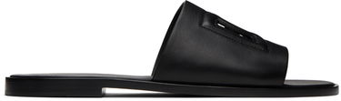 Sneakers og sko Dolce & Gabbana Black Logo Slides Sort | A80397AO602, 0