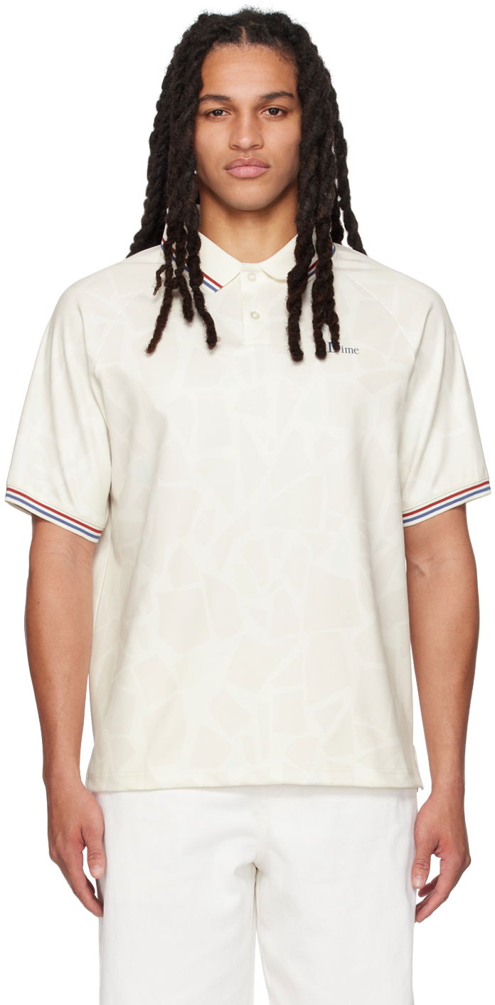 Polo skjorte Dime Ceramic Polo Tee Hvid | DIMESU237WHT, 0