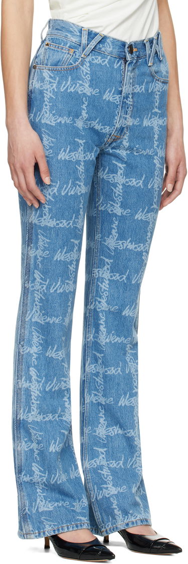 Jeans Vivienne Westwood Vivienne Westwood Ray 5 Pocket Jeans Blå | 1902002B-W014I-, 1