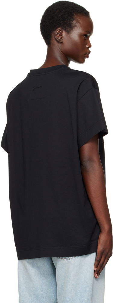 T-shirt Givenchy Oversize Floral T-shirt Sort | BW70C1P706001, 2