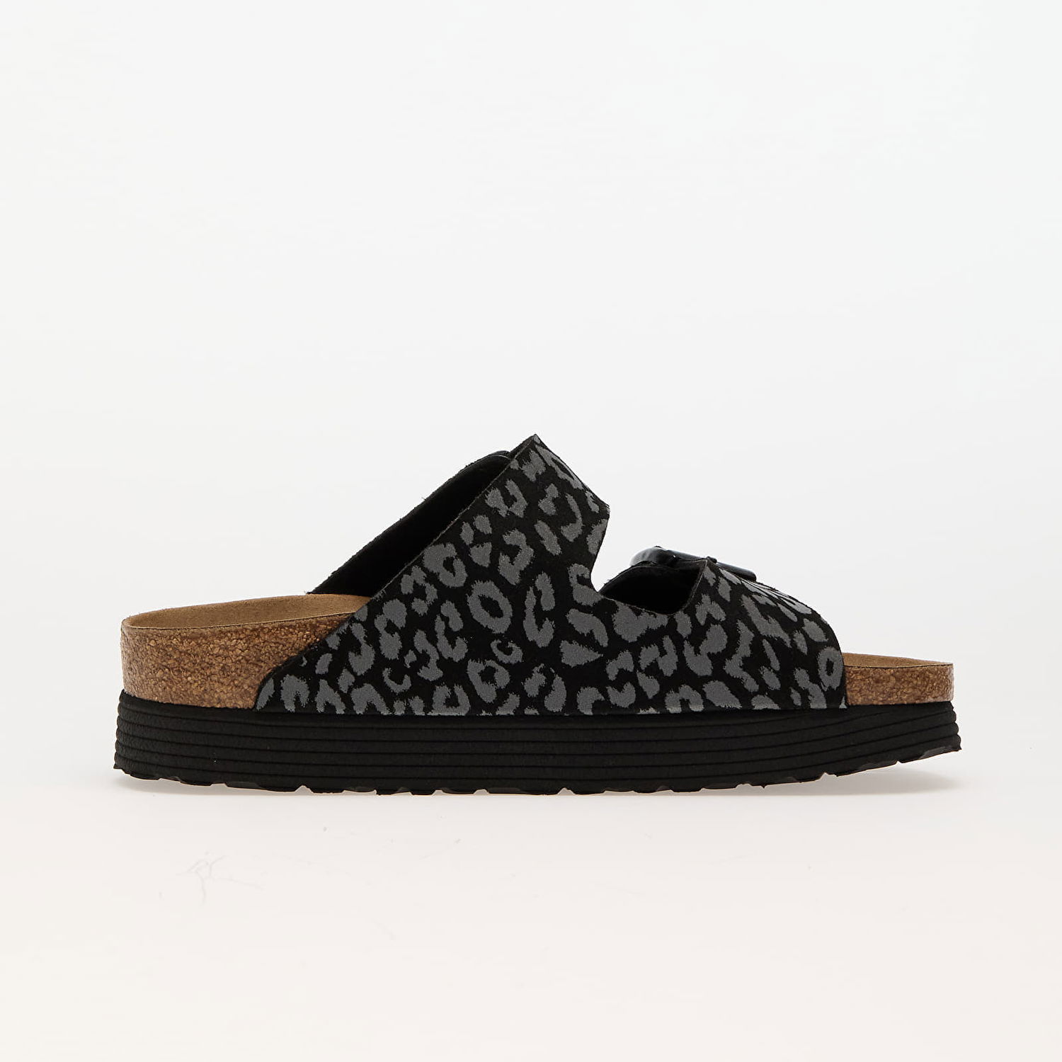 Sneakers og sko Birkenstock Papillio x Arizona Grooved Leopard Black Sort | 1025268, 1