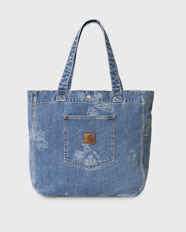 Mulepose Carhartt WIP Stamp Tote Bag Blå | I033740-2LN.35, 0