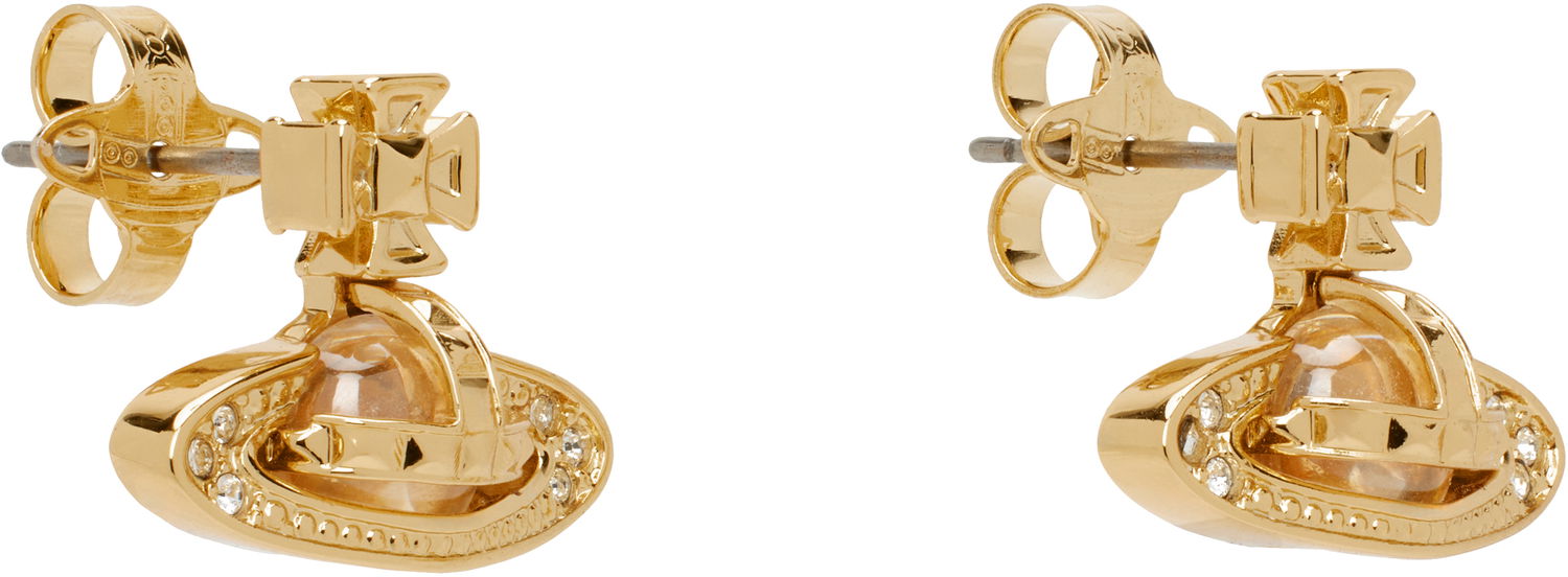 Øreringe Vivienne Westwood Vivienne Westwood Pina Bas Relief Earrings Metalisk | 62010131-02R108-CN, 1