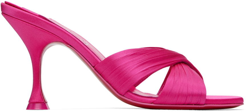 Skopleje Christian Louboutin Christian Louboutin Nicol Is Back Heeled Sandals Lyserød | 3220078, 0