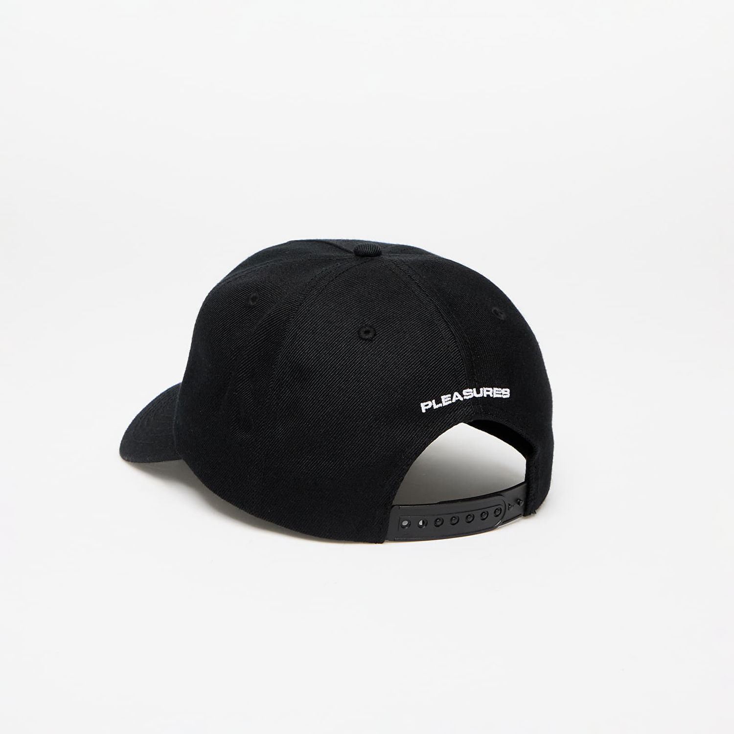 Kasket Pleasures Karma Snapback Black Sort | P24SU067 BLACK, 1
