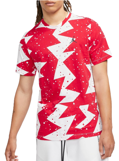 T-shirt Jordan Printed Poolside Tee Flerfarvet | cj6215-687