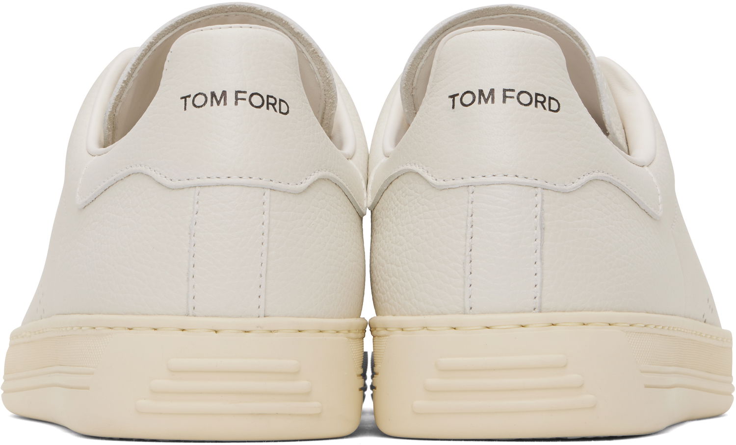 Skopleje Tom Ford TOM FORD Warwick Grain Leather Hvid | J1507-LCL045L, 1