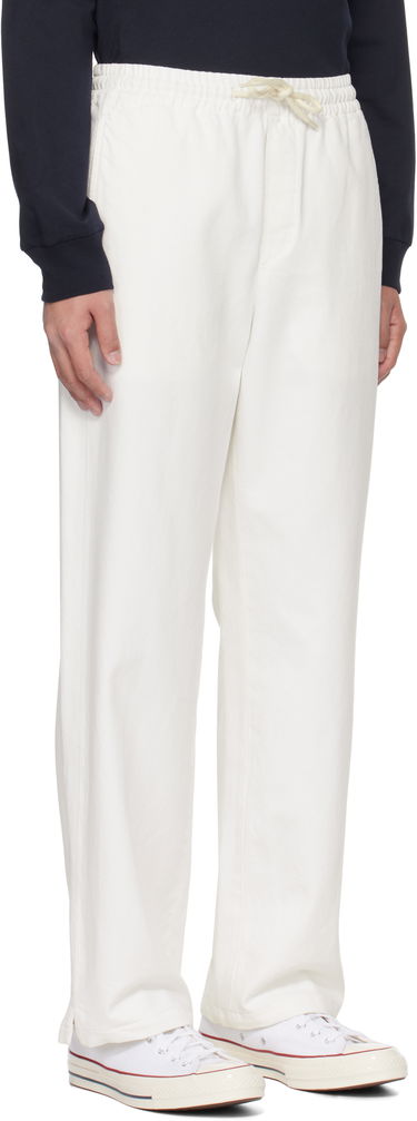 Bukser A.P.C. Vincent Off-White Casual Trousers Hvid | COGZV-H08418, 1