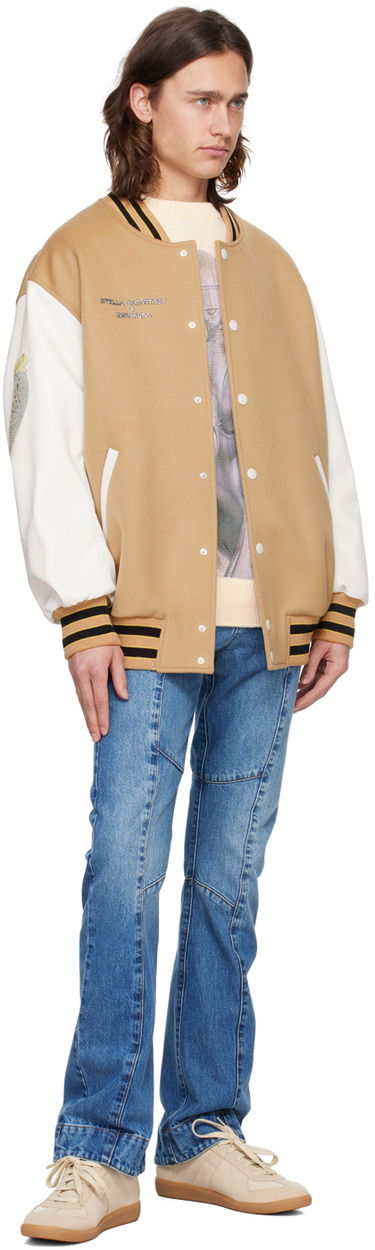 Sweater Stella McCartney Stella McCartney Embroidered Sweater Beige | 6K07143S2480, 3