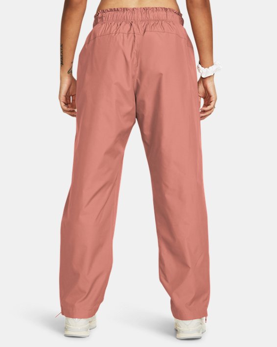 Bukser og jeans Under Armour Vanish Elite Gewebte Hose in Übergröße für Damen Canyon Rosa / Canyon Rosa Beige | 1382739-696, 1