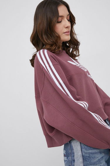 Sweatshirt adidas Originals Sweatshirt Adicolor Lilla | HC4620, 1