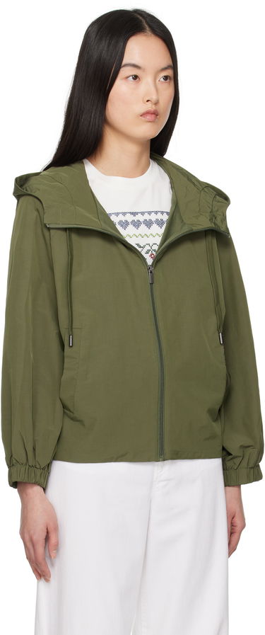 Vindjakke Max Mara Weekend Max Mara Elis Hooded Jacket Grøn | 2515021061600, 1