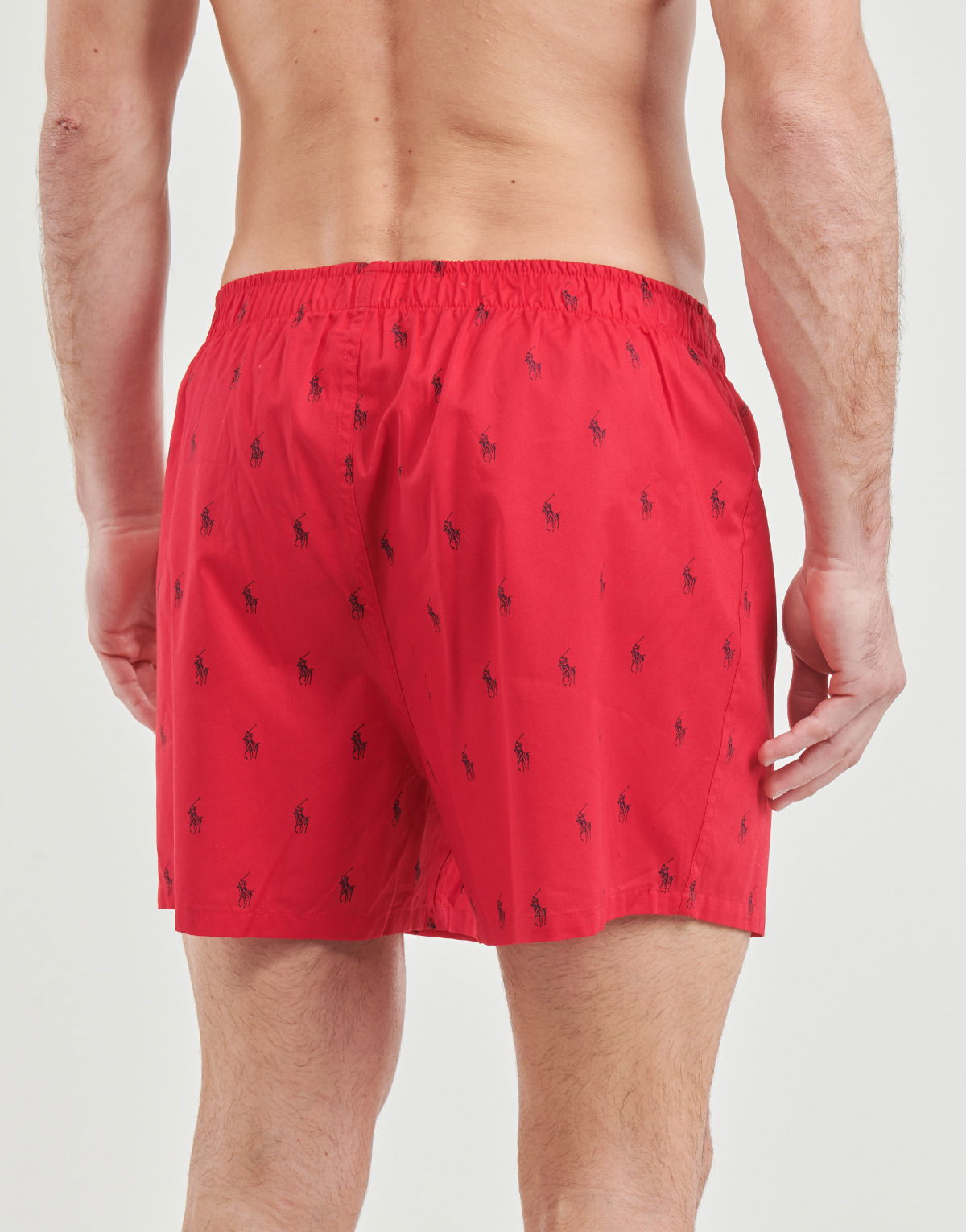 Boksere Polo by Ralph Lauren Polo Ralph Lauren OPEN BOXER 3 PACK Rød | 714830273025, 0