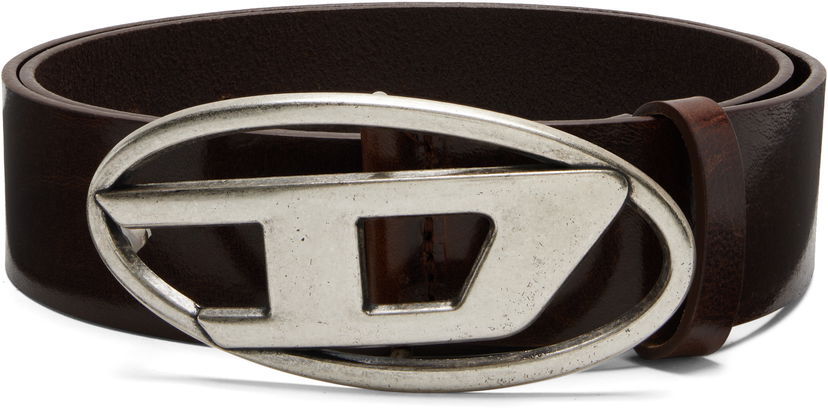 Bælter Diesel B-1dr D-Logo Buckle Belt Brun | X08516-PR666-T2348
