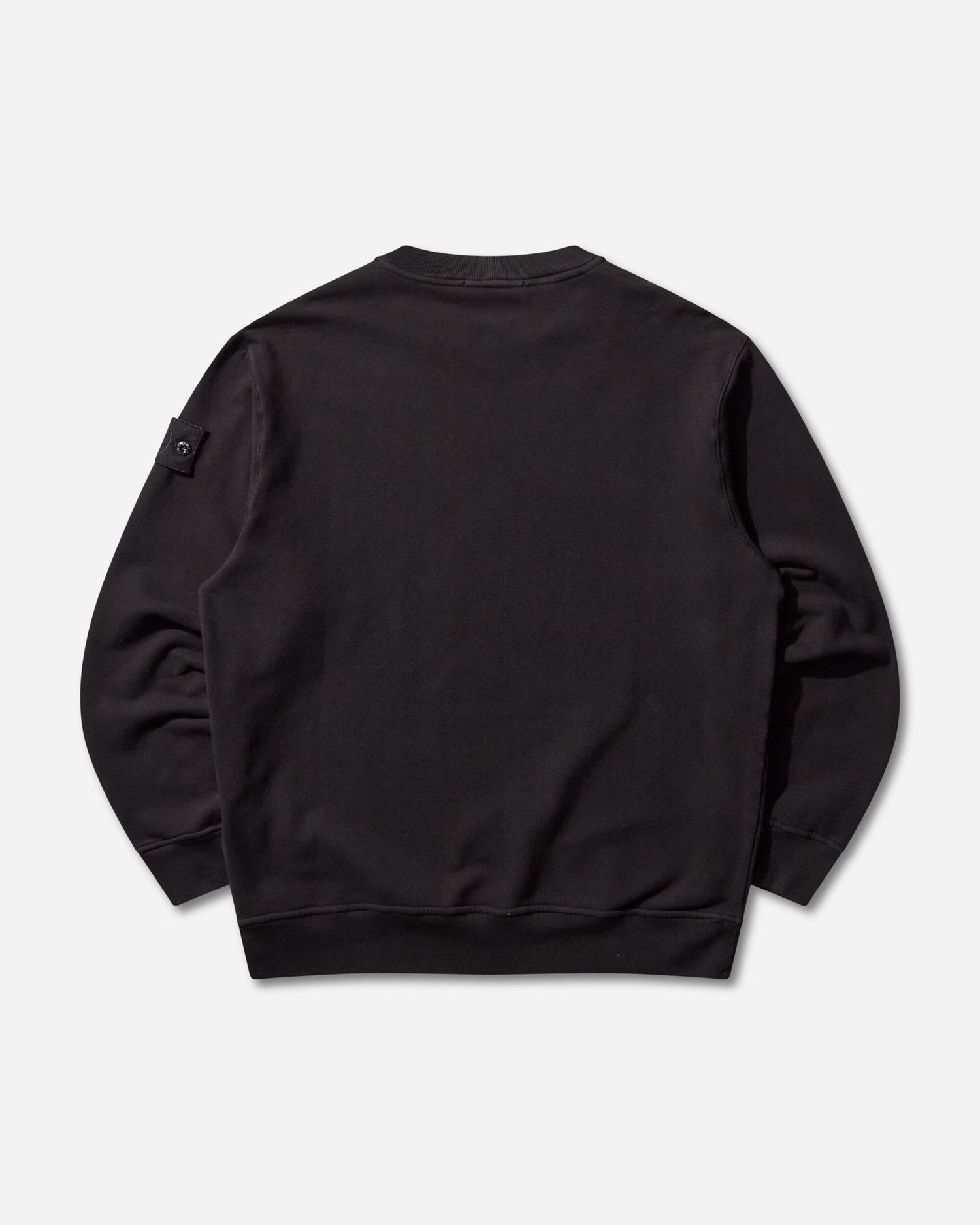 Sweatshirt Stone Island Ghost Stretch Cotton Fleece Crewneck Sweatshirt Sort | K2S15-6100069-S0F28 V0029, 0