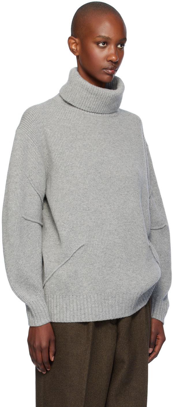 Sweater Helmut Lang Apex Turtleneck Sweater Grå | O06HW708, 1