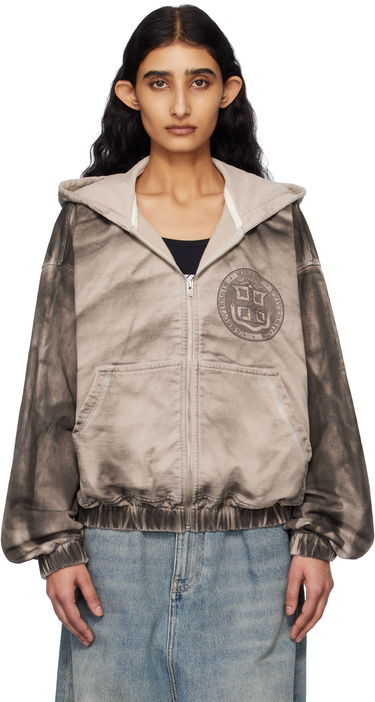 Sweatshirt MISBHV MISBHV Perfect Zip-Up Hoodie Grå | 250W203, 0